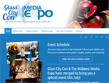 Tablet Screenshot of midwestmediaexpo.com